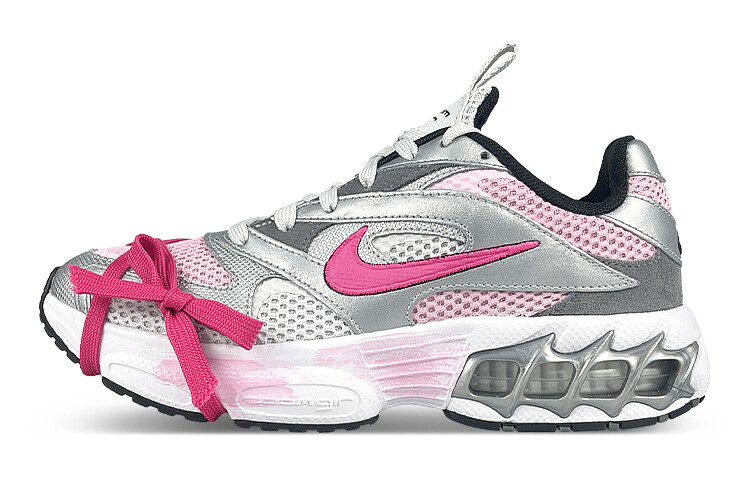 

Кроссовки женские Zoom Air Fire Running Shoes Low-top Silver/pink/white/serye Nike