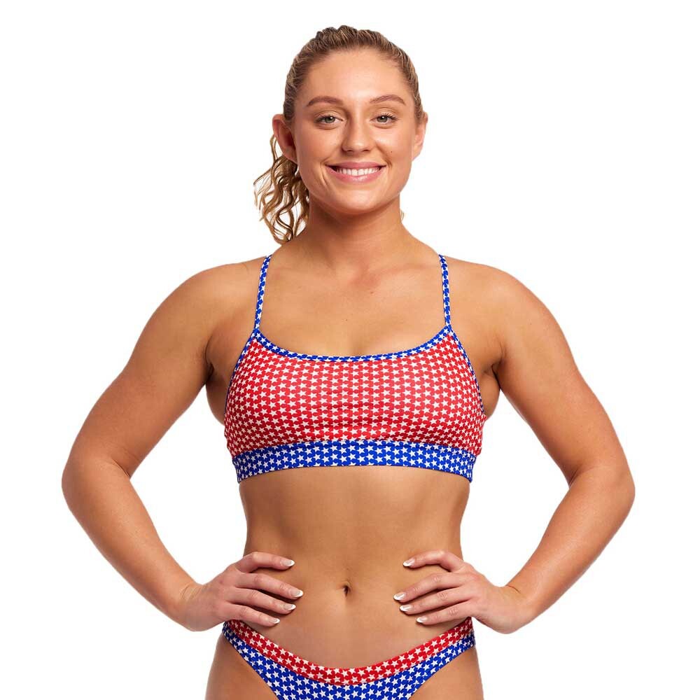 

Топ бикини Funkita Swim Crop, разноцветный