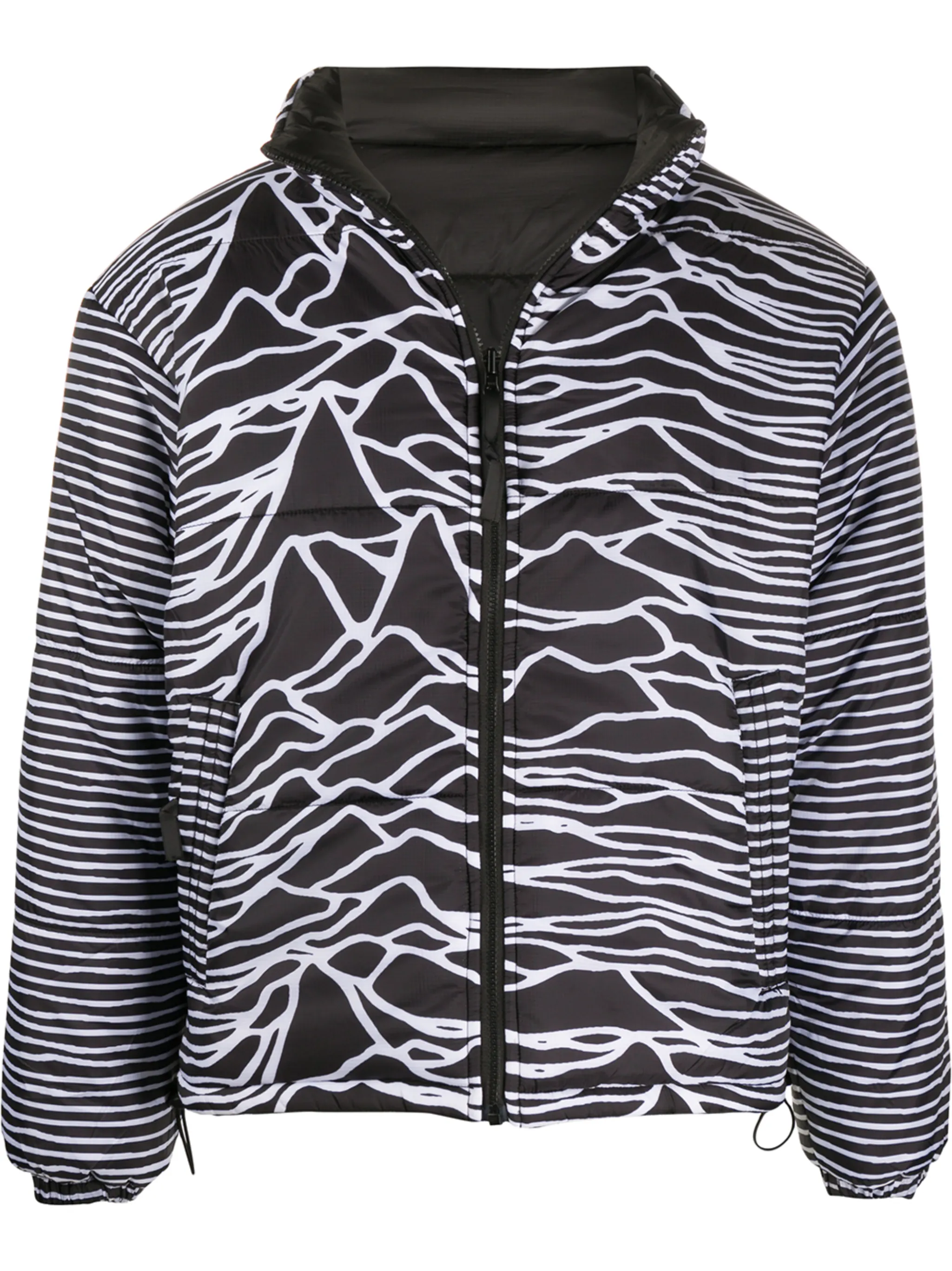 

Куртка с принтом Pleasures, черный