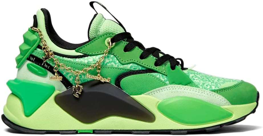 

Мужские кроссовки PUMA Rs-XL X Lf с шнуровкой повседневные - зеленые