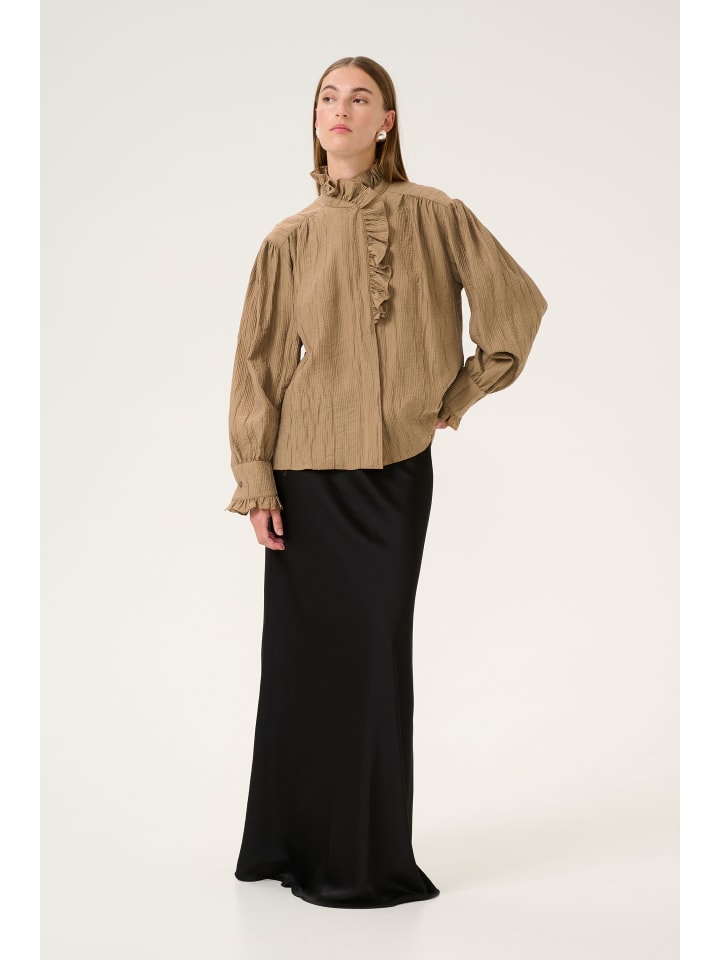 

Блузка с длинными рукавами KBTrace Feminine в цвете поджаренный кокос Karen By Simonsen