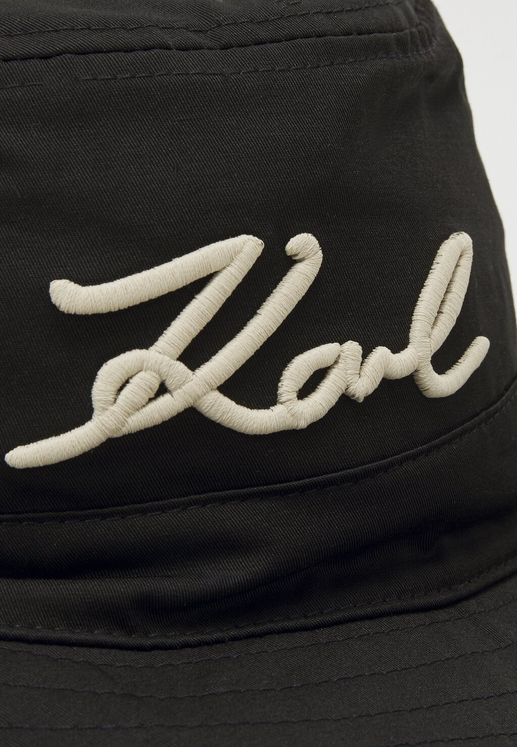 

Головной убор SIGNATURE LONG BRIM HAT KARL LAGERFELD, черный