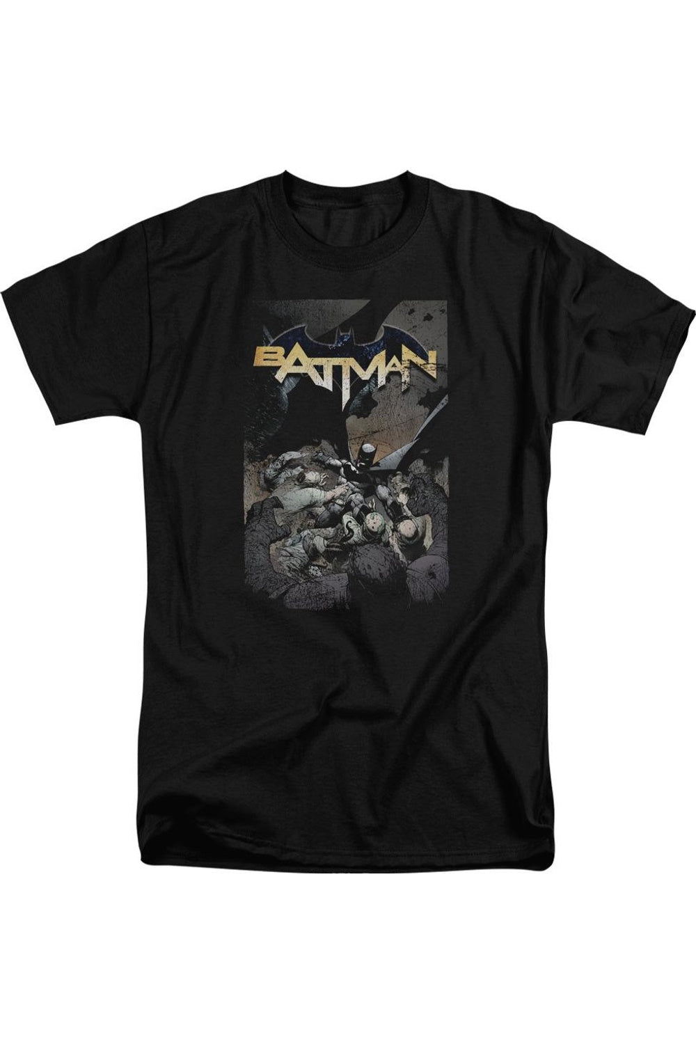 

Футболка Batman One с коротким рукавом для взрослых Gildan, черный