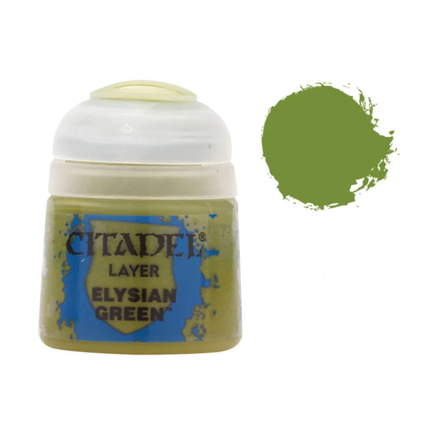 

Елисейский зеленый, Citadel Paints - Layer #1 - 2012 Range