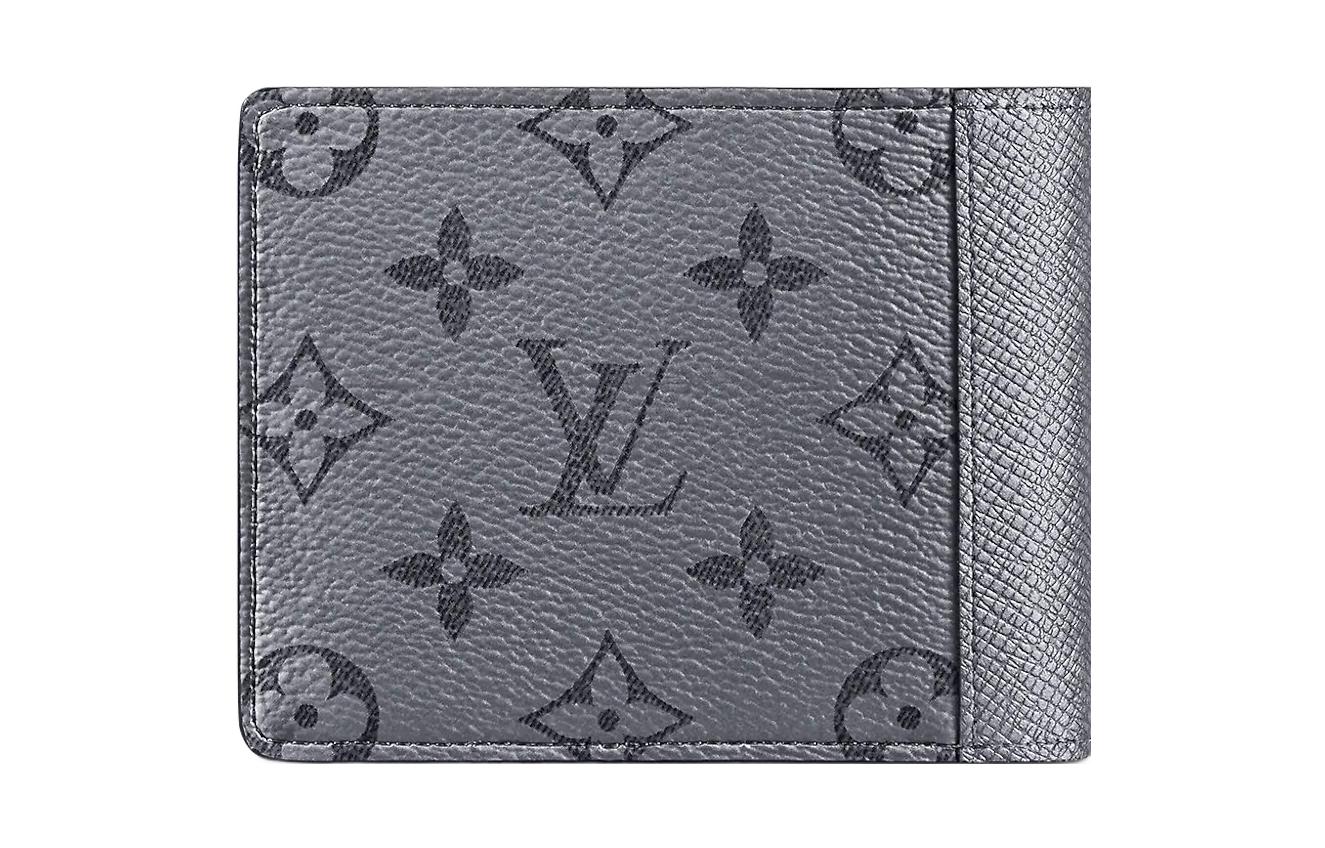 LOUIS VUITTON Монограмма на нескольких кошельках в цвете металлик — фото 4