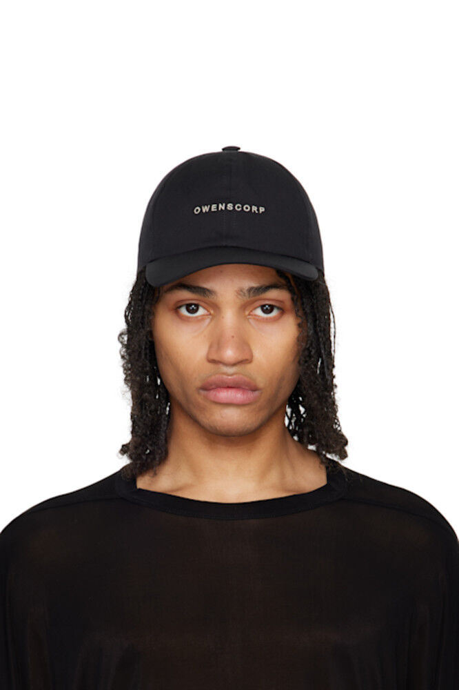 

Черная бейсболка Hollywood Rick Owens