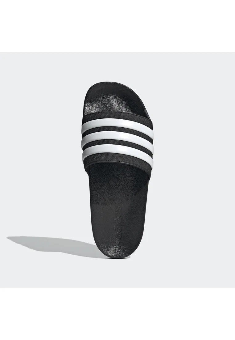 Шлепанцы для душа, модель Adilette, Adidas, белый/черный — фото 2