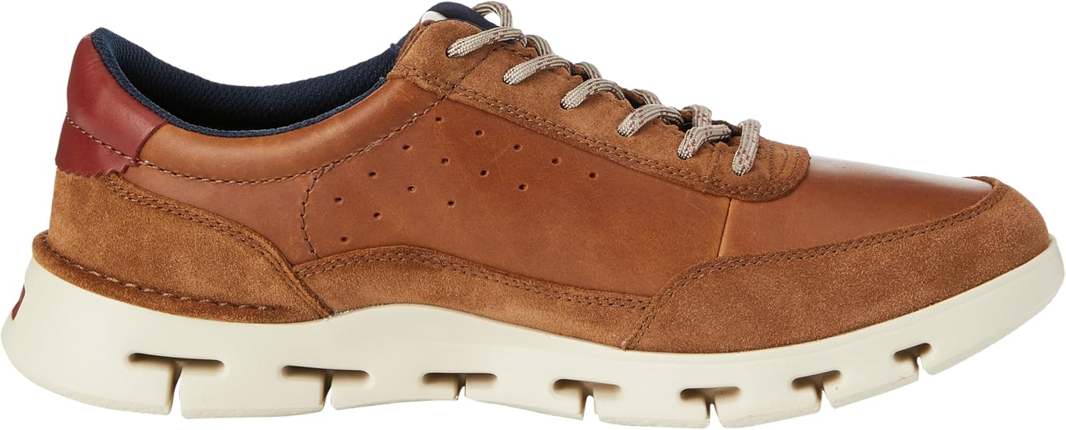 Мужские кроссовки Clarks Mens Nature X One, Dark Tan Lea — фото 4