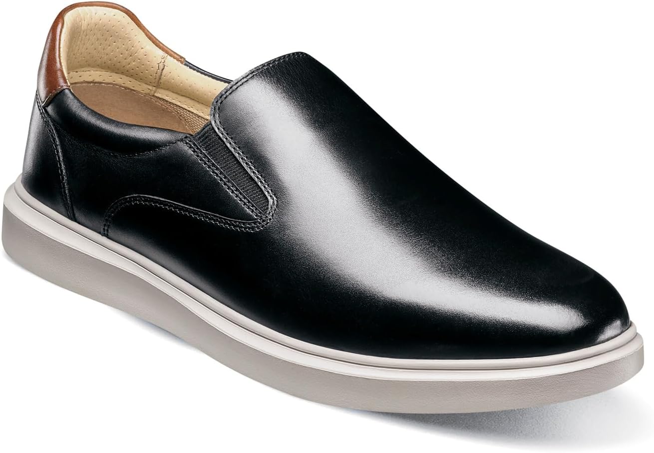 

Мужские слипоны Florsheim, модель Social с гладким носком, черный