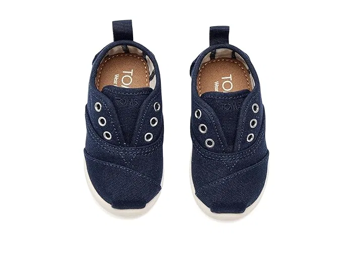 Кроссовки без шнурков Cordones Plus TOMS Kids, Navy — фото 3
