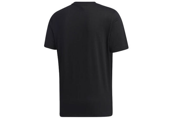 Футболка ub gxf t box спортивные камуфляжные с принтом логотипа с коротким рукавом Adidas, черный — фото 2