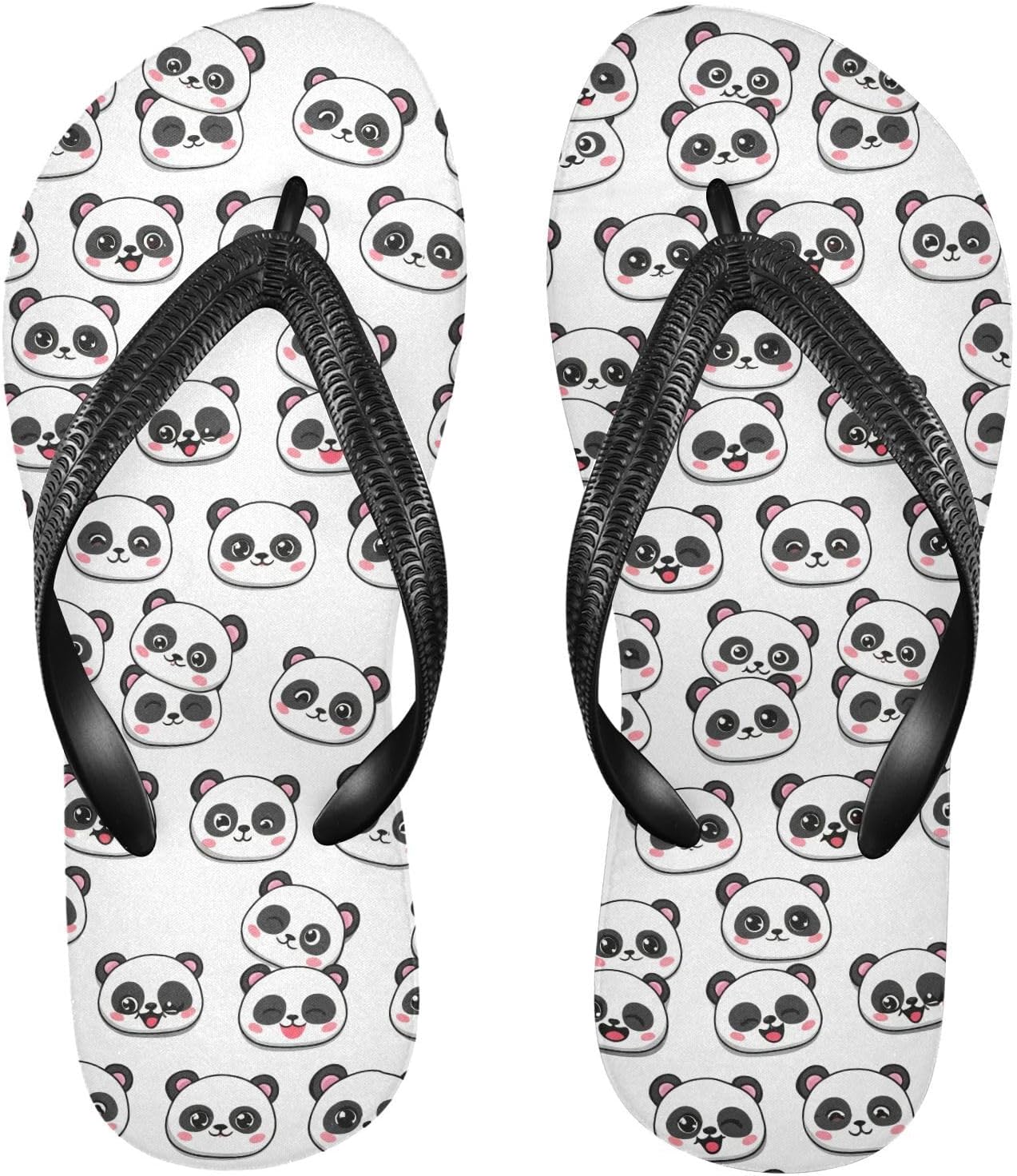 

Милые сланцы с пандой для пляжа, летние повседневные сандалии для женщин и мужчин, для душа 2301642 Kfbe, Panda