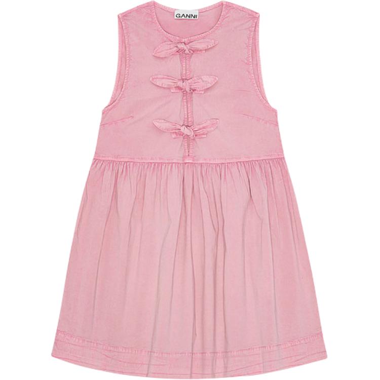 

Платье с запахом GANNI, светло-фиолетовый