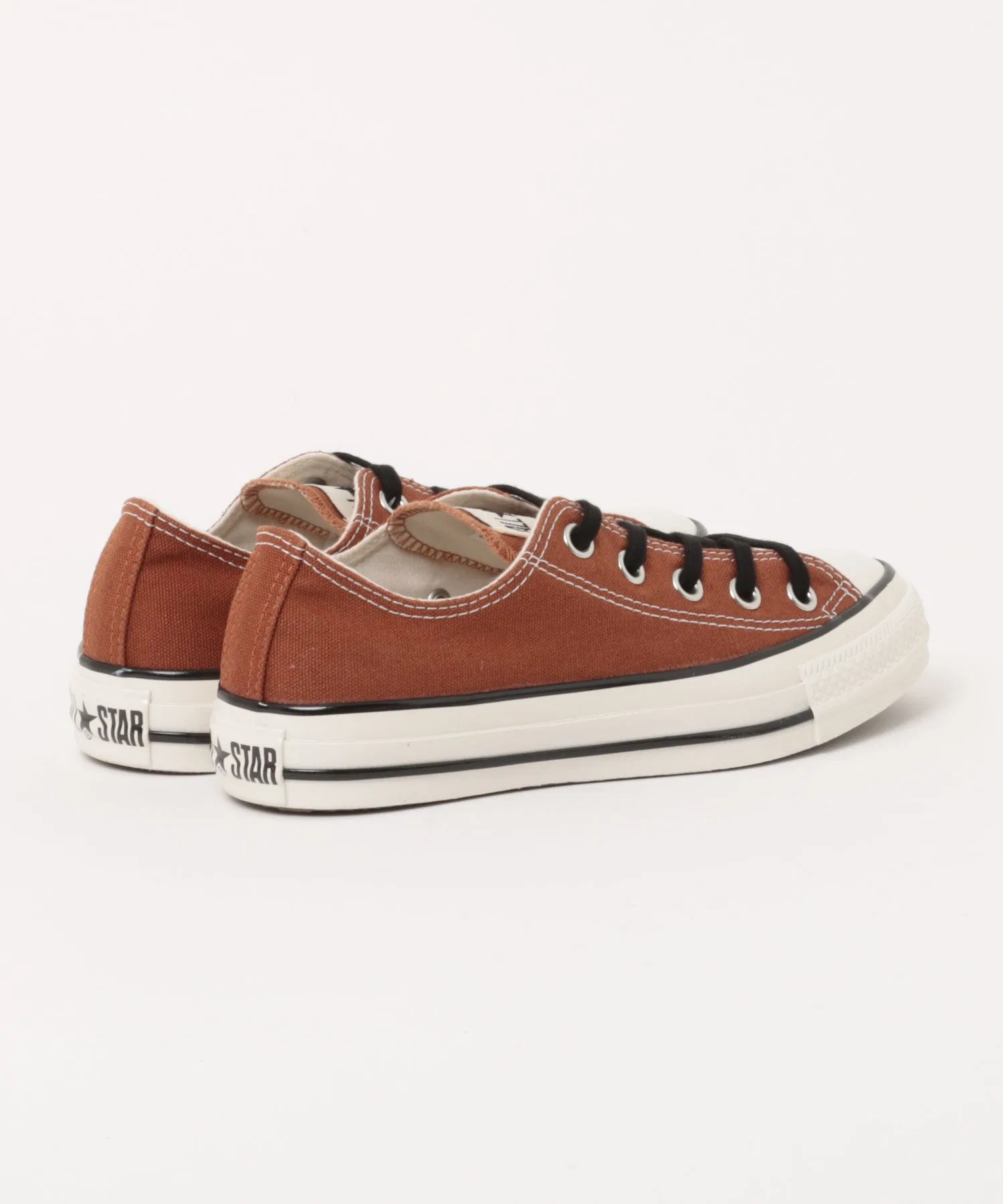 Мужские кеды из канваса CONVERSE All Star Aged CL OX коричневые — фото 2