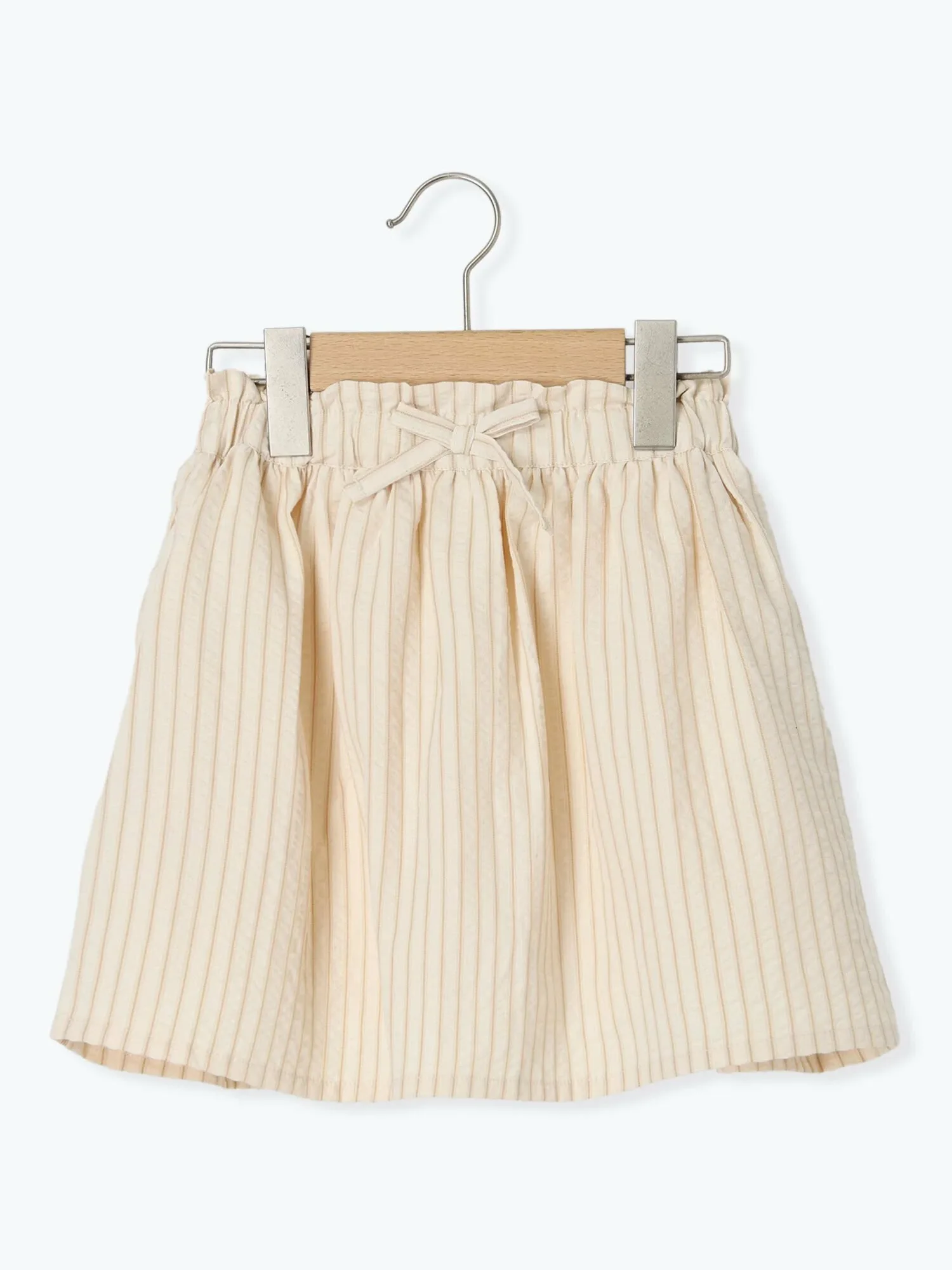 Футбольные полосатые юбка и брюки Samansa Mos2 Lagom, beige