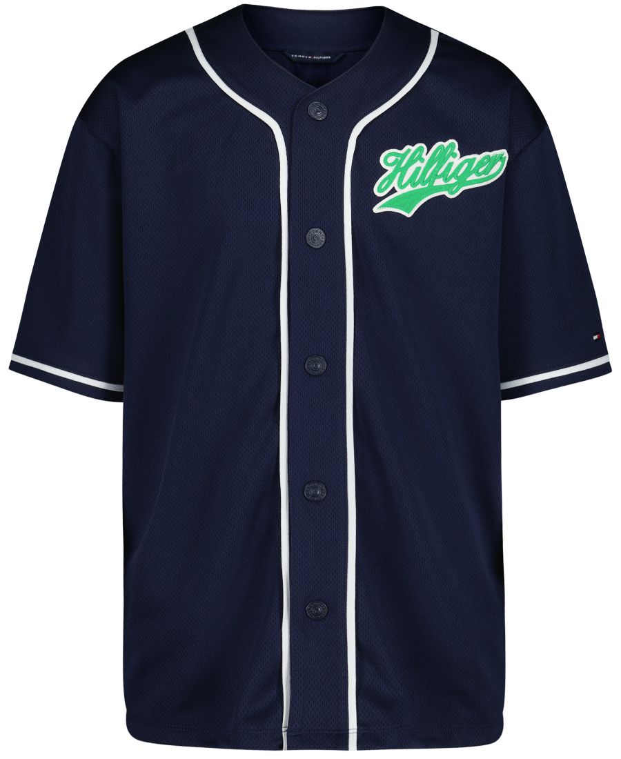 

Детская бейсбольная футболка с V-образным вырезом, размер 2T-7 Tommy Hilfiger, Navy, Синий, Детская бейсбольная футболка с V-образным вырезом, размер 2T-7 Tommy Hilfiger, Navy