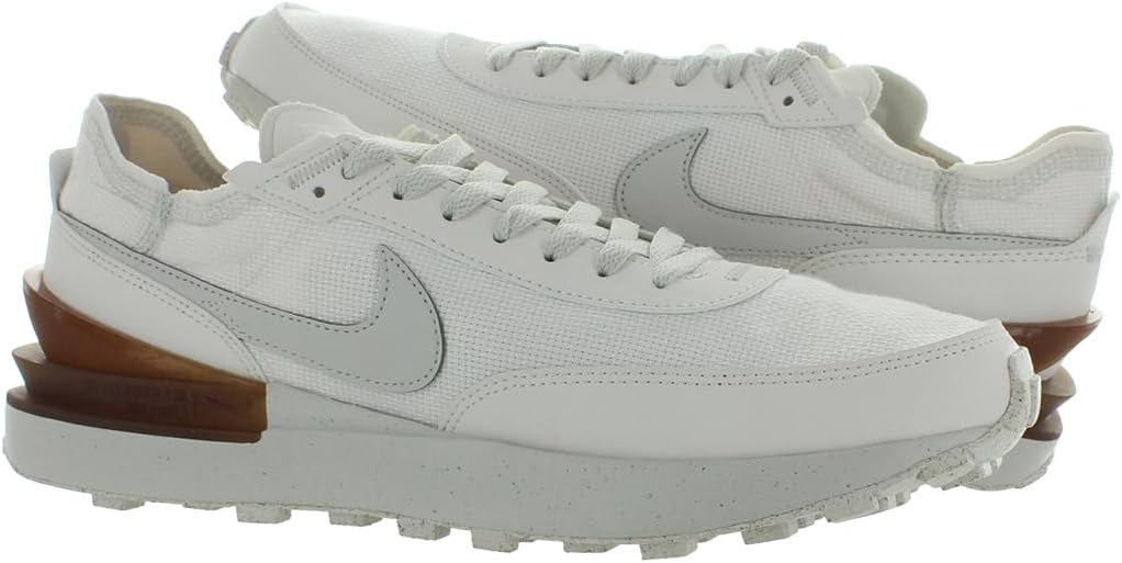 Мужские кроссовки Nike Waffle One LTR, белый — фото 4