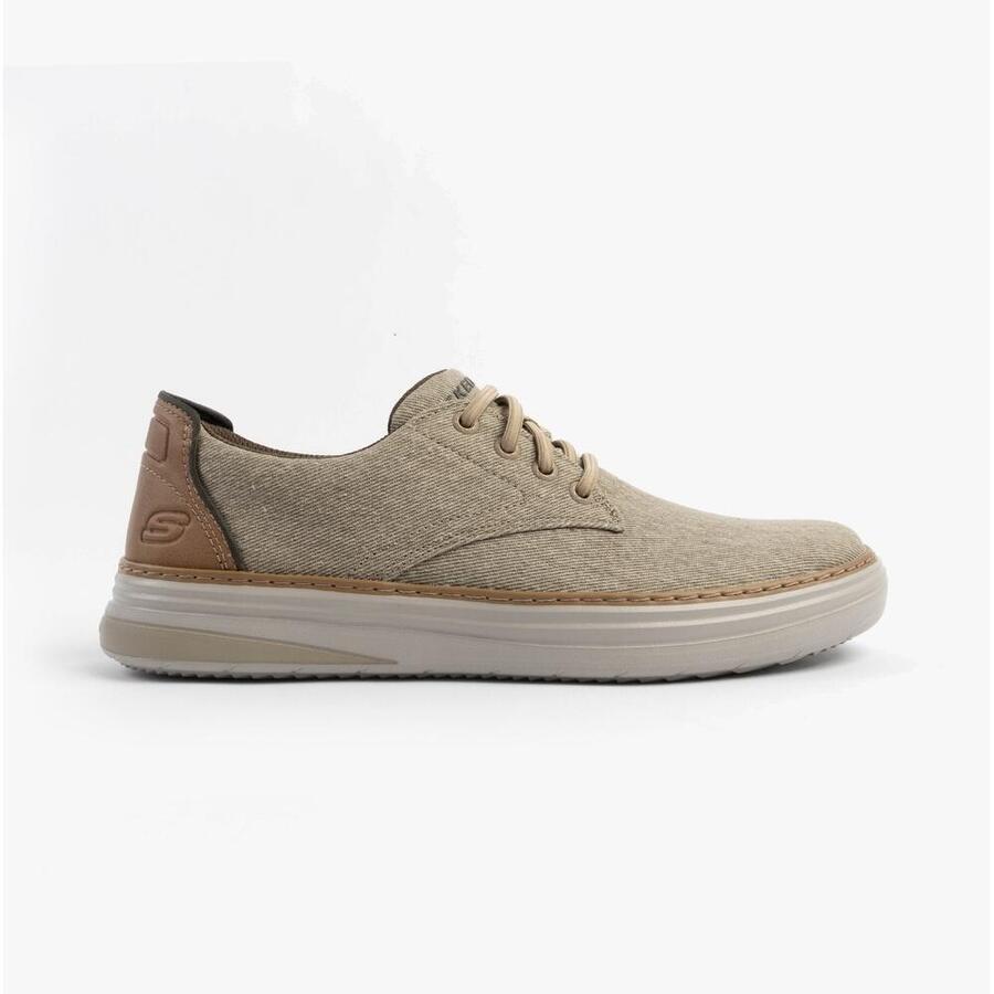 

Кроссовки мужские Skechers Hyland Ratner коричневые