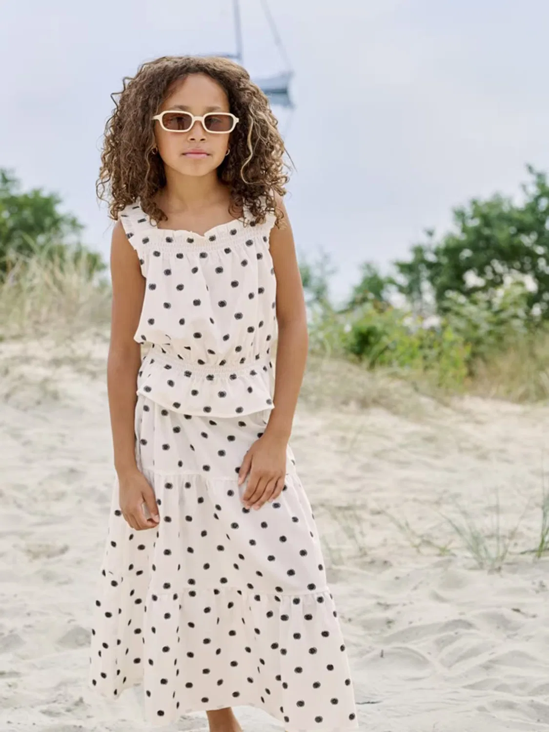 Топ 'KOGSWETA' Only Girls, White — фото 4