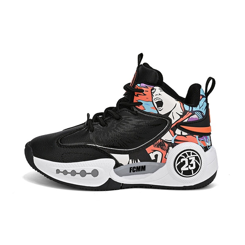 

Детская повседневная обувь для детей FCMM, черный/красный