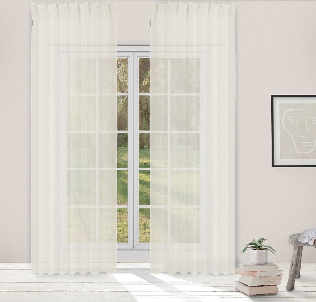 

Занавес с люверсами, занавеска с флагом Бразилии 245x140, флаг футбольного болельщика, баннер национальных цветов, 20360 Finesse, бежевый