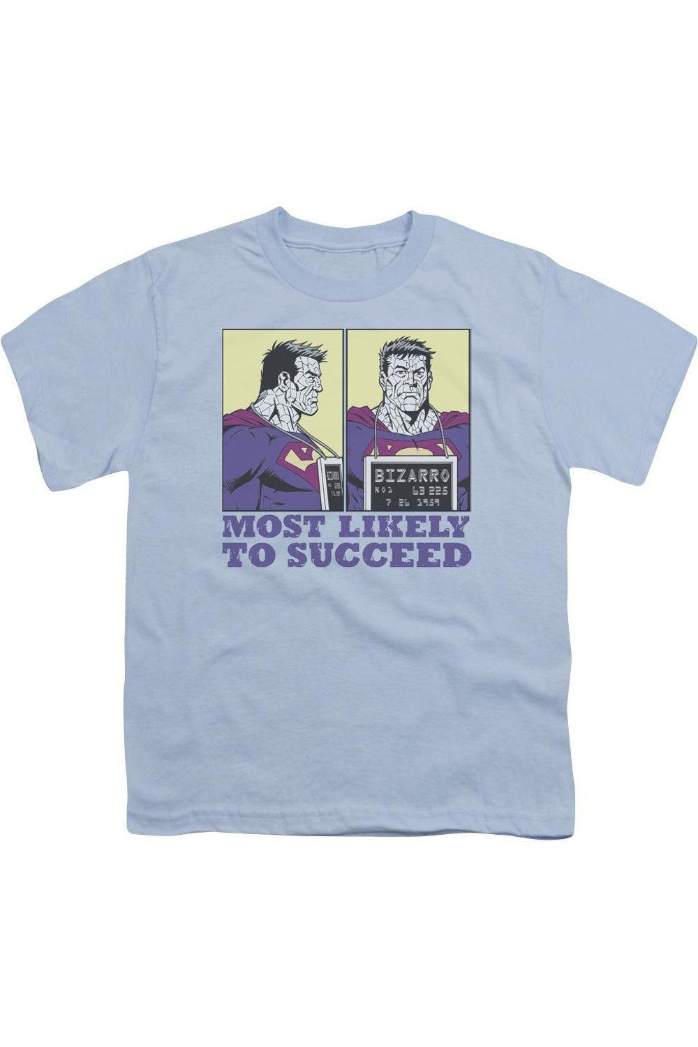 

Футболка с коротким рукавом для детей "Супермен" Gildan, светло-голубой