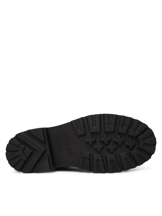Туфли на шнуровке Tjm Lace Up Boot Leather EM0EM01629 Tommy Jeans, черный — фото 4