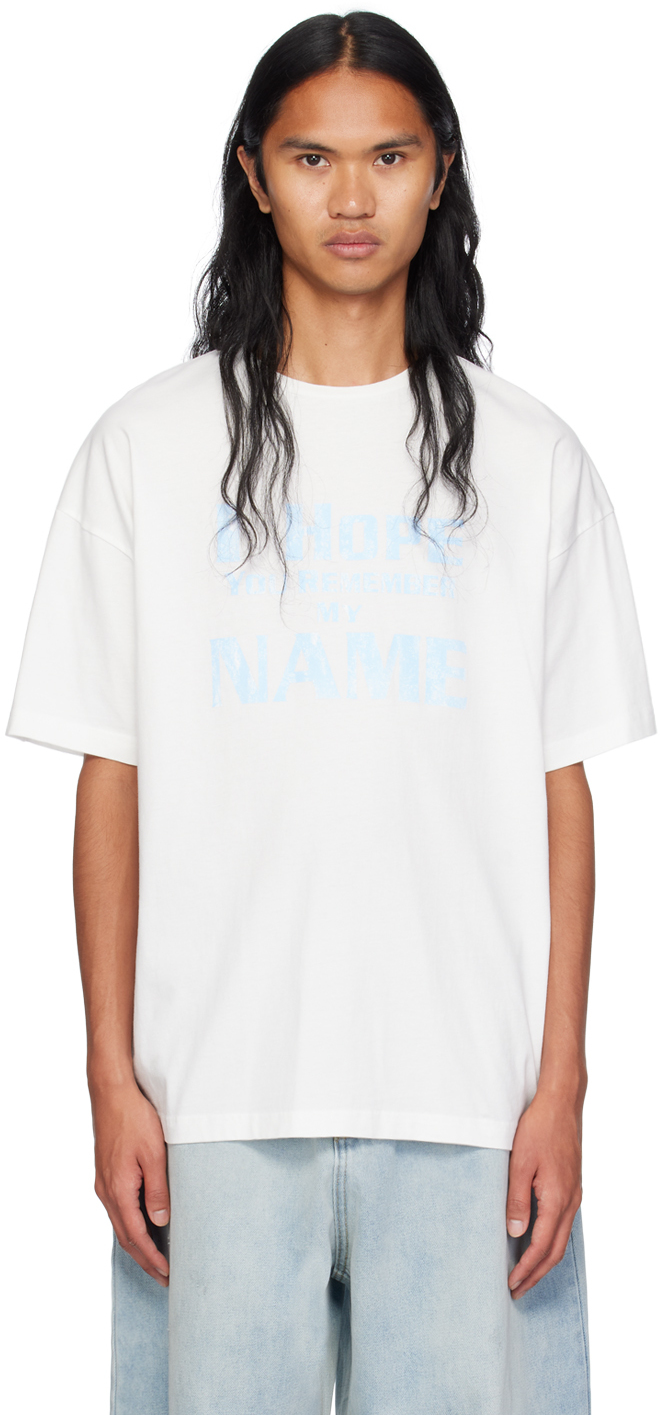 

Футболка с надписью We11done