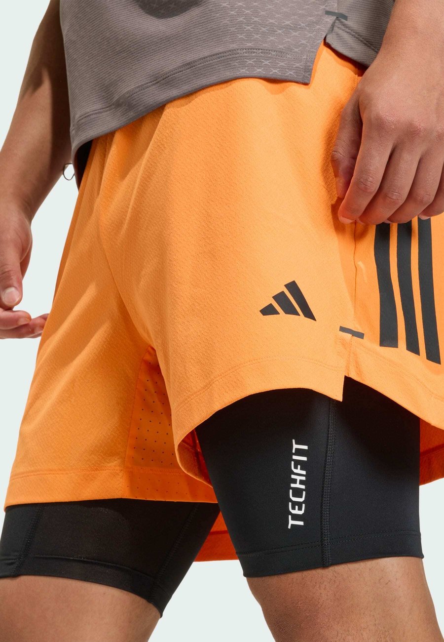 Спортивные шорты Adidas Performance D4T POWER 3 STRIPES, Pure Orange/Orange — фото 4