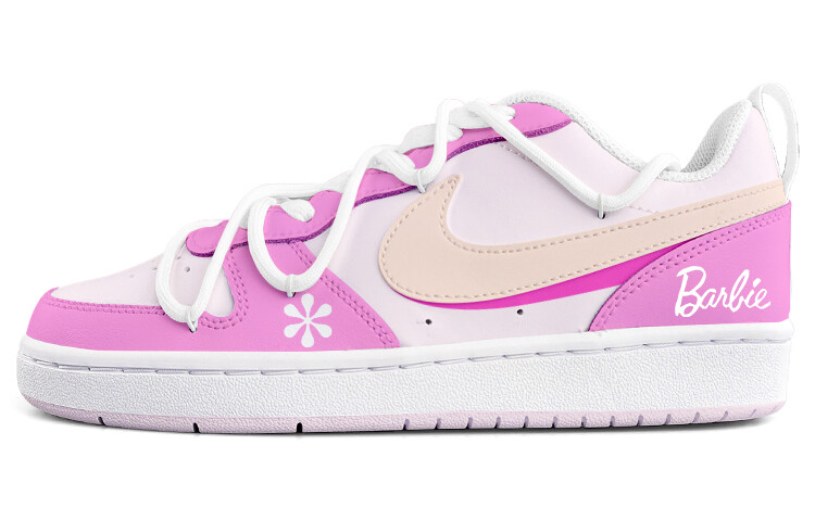 

Кеды, обувь для скейтбординга Court Borough Series, женская, с низким верхом, Skin Nike, цвет Bright Pink