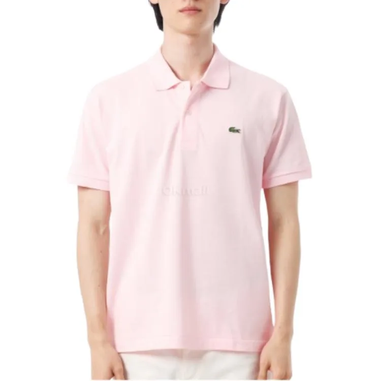 Поло с коротким рукавом и нашивкой с логотипом LACOSTE, розовый/розовый