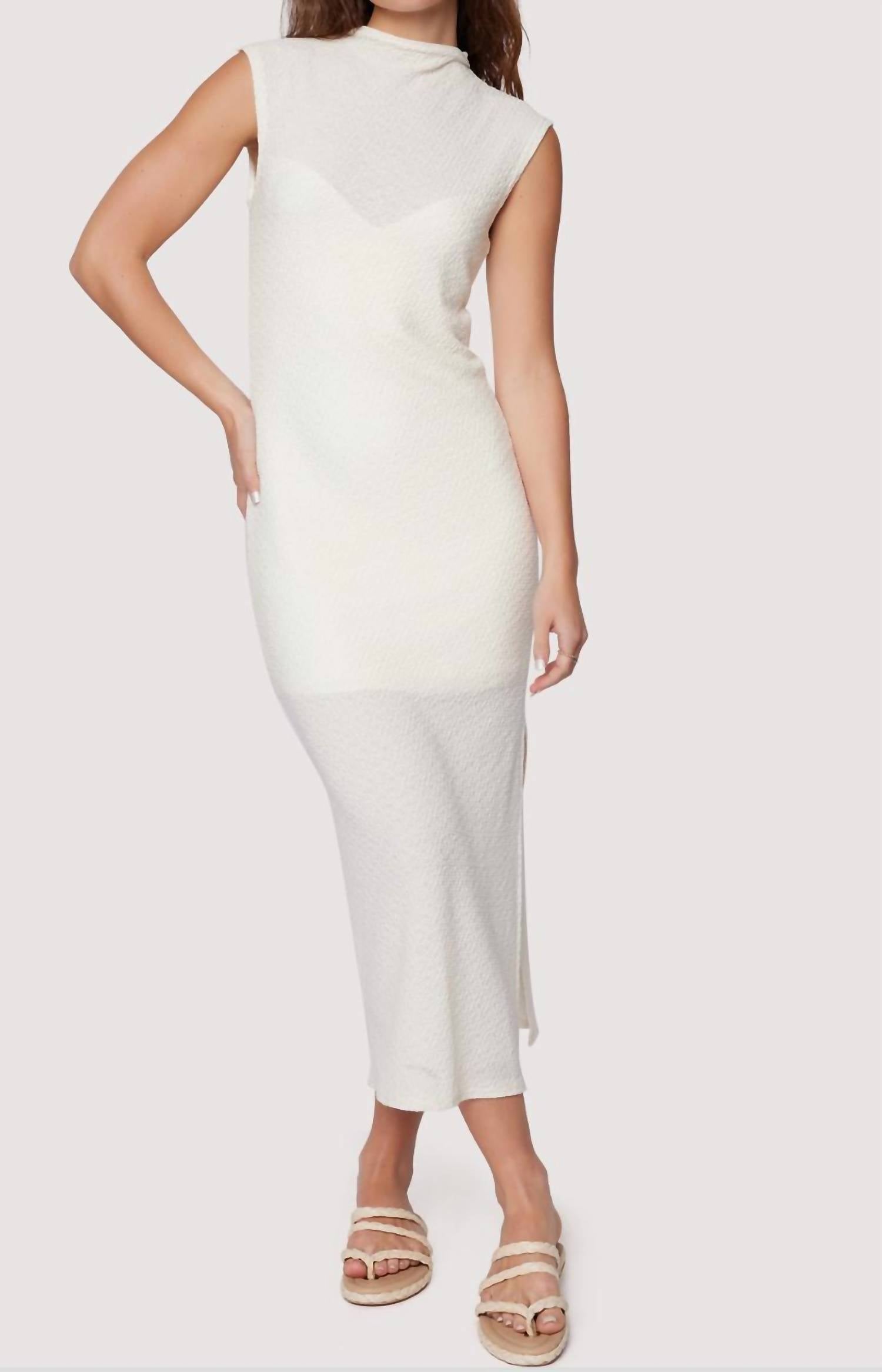 

Платье Marseille Midi кремового цвета LOST + WANDER