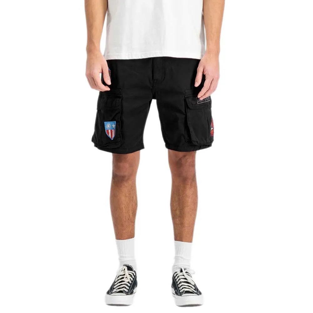 

Спортивные шорты Alpha Industries Flying Tigers, черный