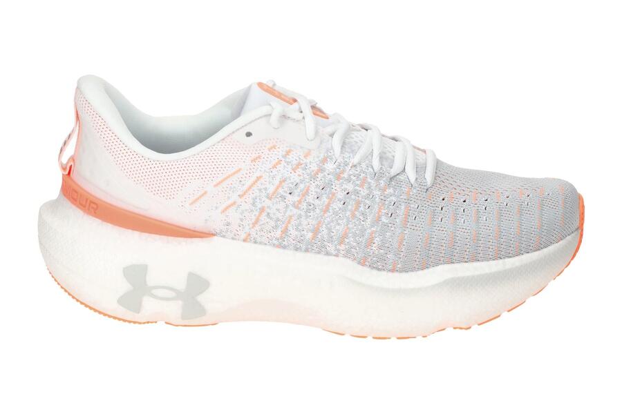 Кроссовки Under Armour Infinite Elite серо-оранжевые мужские 3027189 — фото 2