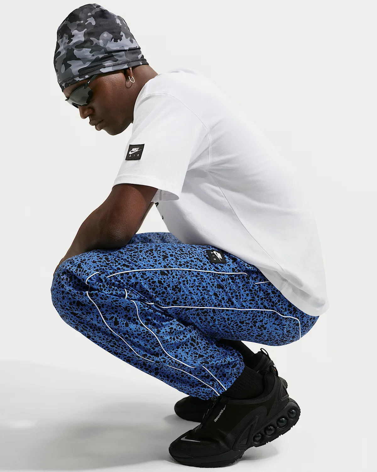 Мужские тканые штаны Nike Air, Blue Crystal — фото 4