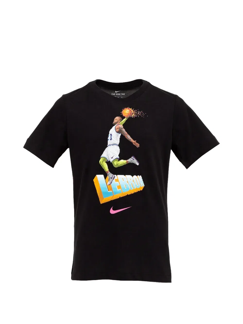 Футболка с изображением героя Леброна Nike Kids, черный