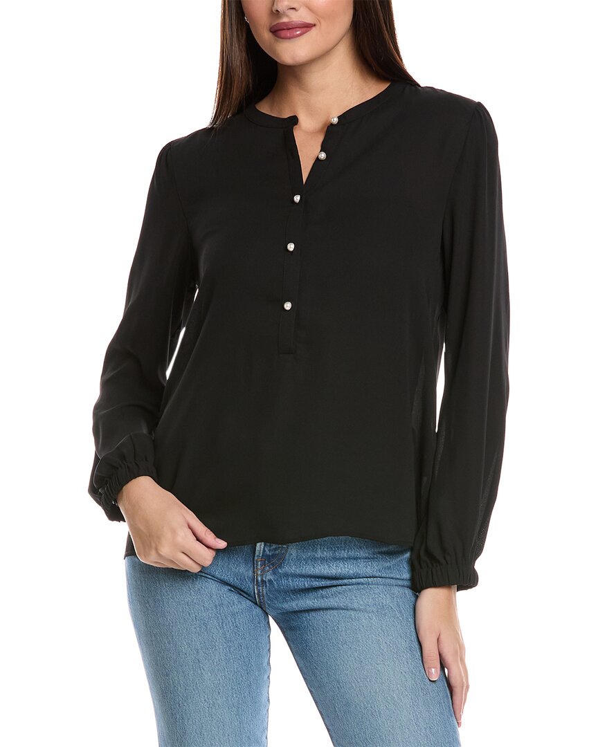 

Свитер с круглым вырезом CeCe, черный