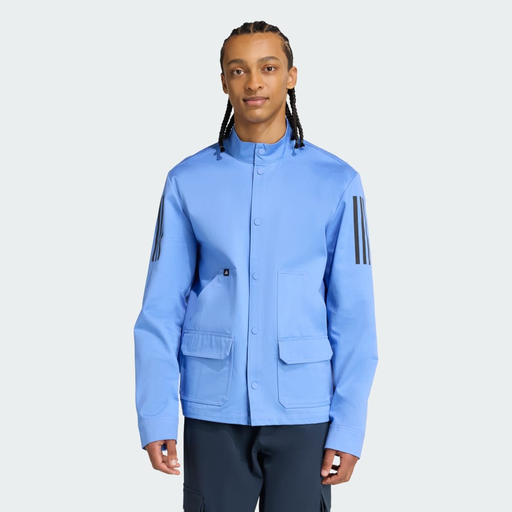 

Куртка Adidas Trackstand Utility Cycling Jacket, цвет Blue Fusion