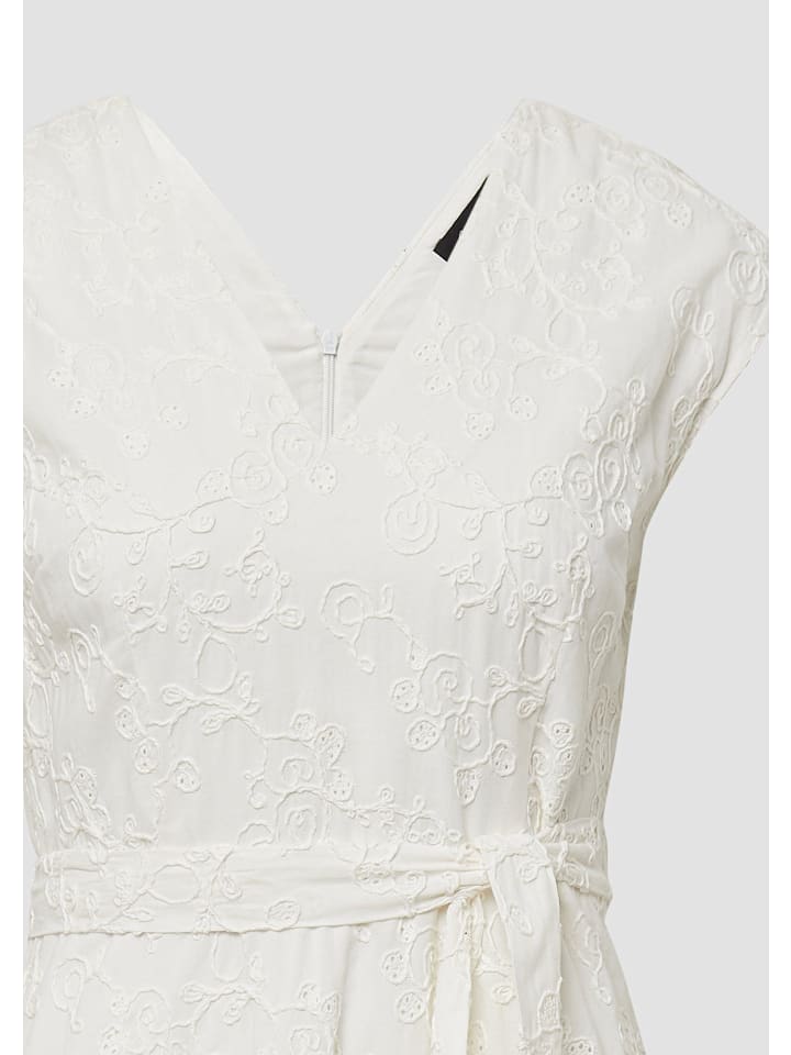 

Короткое платье s.Oliver BLACK LABEL, кремовый