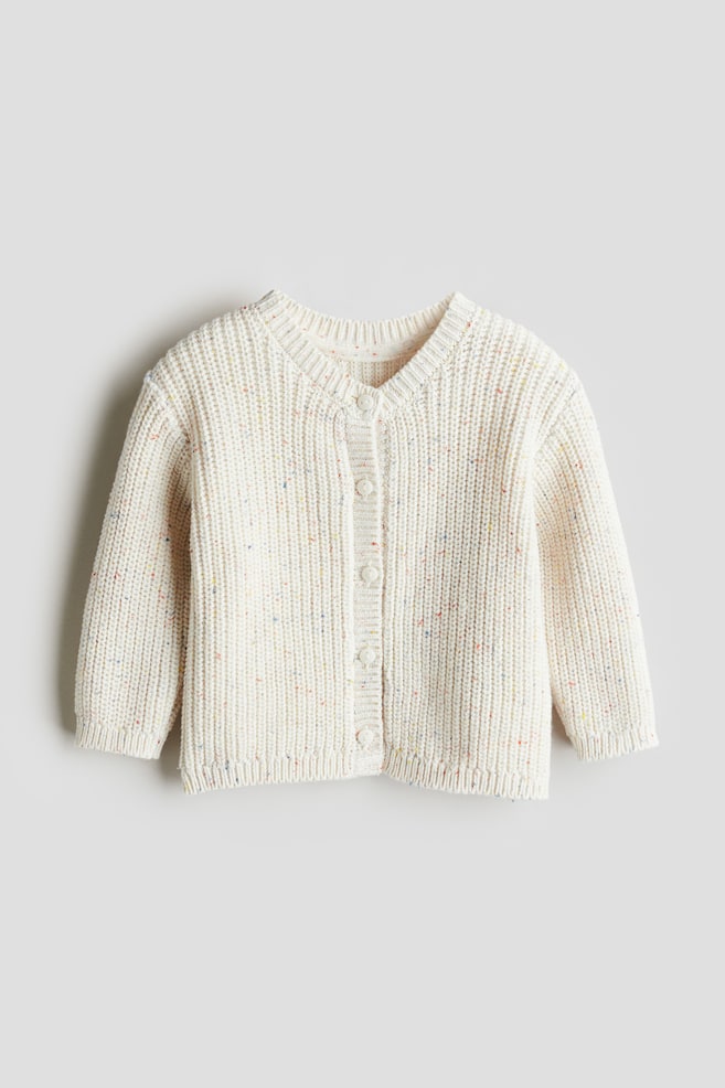

Кардиган из лакированной вязки H&M, мультиколор
