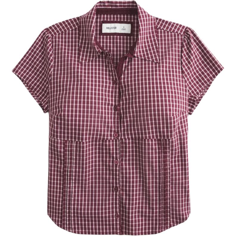 

Женская футболка Hollister, красный