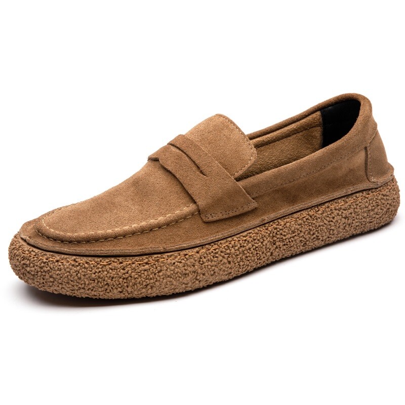 

Туфли Men"s Casual Men Low-Top Brown Mo Xu