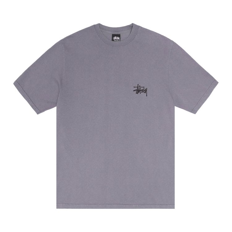 

Футболка Stussy Built In USA Tee Pigment Dyed 'Shark', серый