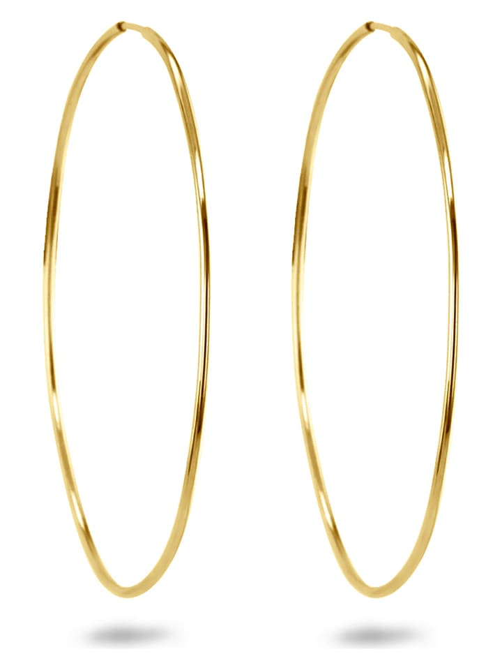 

Позолоченные серьги-кольца DI GIORGIO