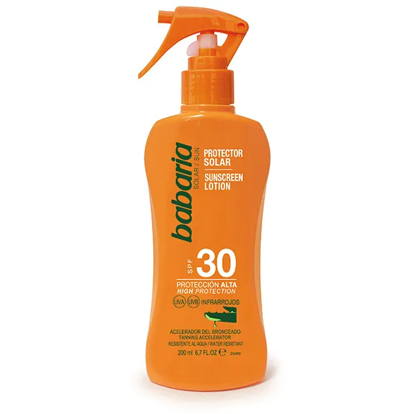 

СПФ 30 Spray Protector Solar Babaria, 200 ml