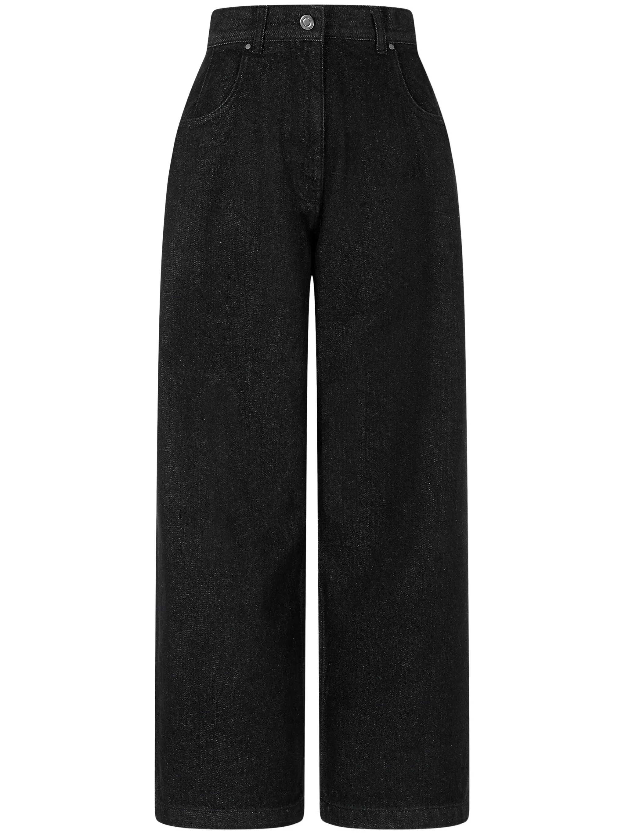 

Широкие джинсы Studio Tomboy, черный