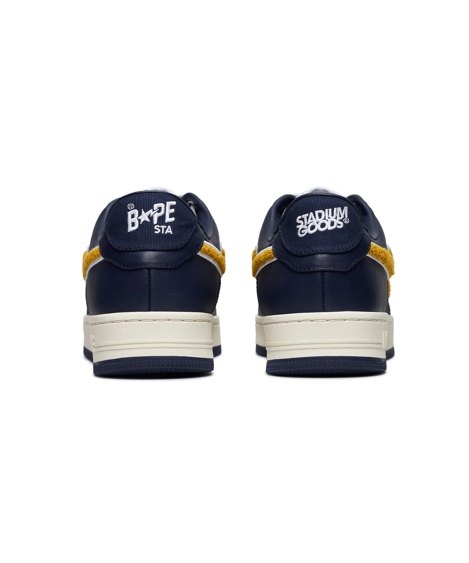 Мужские кроссовки BAPE STA BAPE X STADIUM GOODS A BATHING APE синие — фото 3