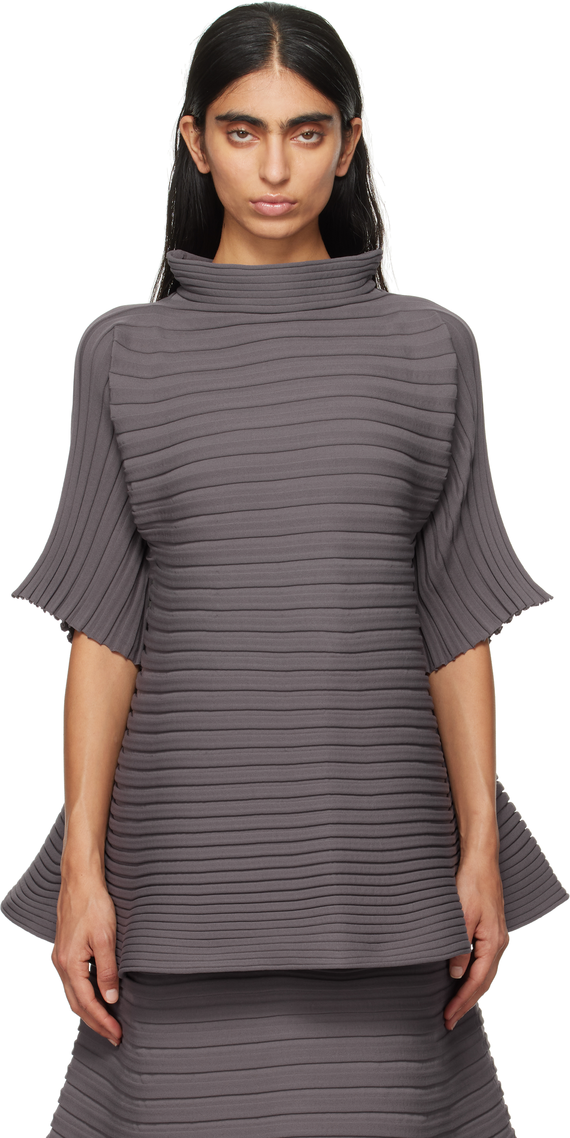 

Водолазка с воротом Bounce Knit PLEATS PLEASE ISSEY MIYAKE