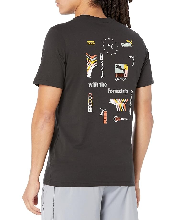 

Футболка PUMA Classics Brand Love Tee, цвет Puma Black