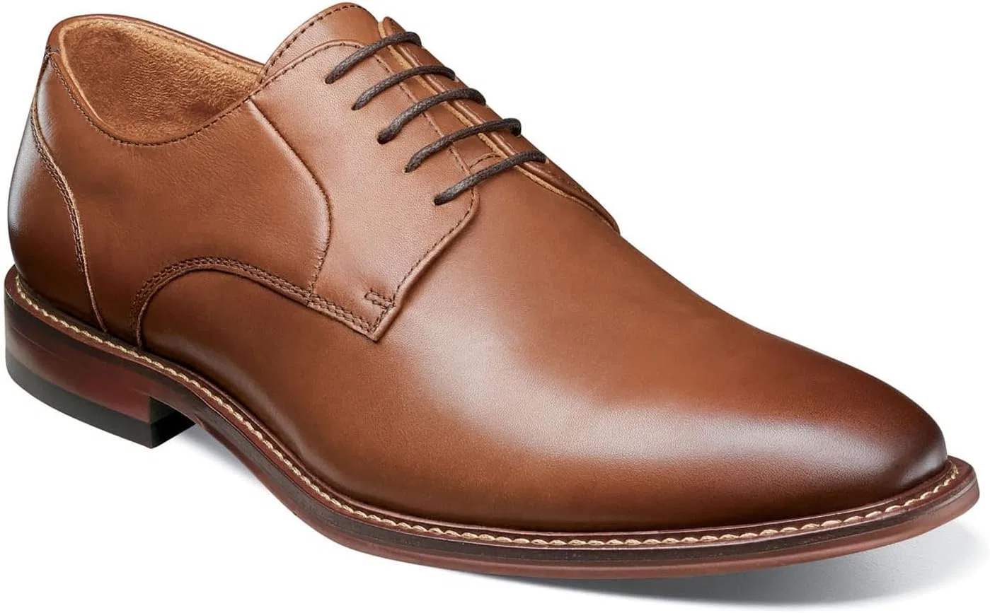 Туфли Stacy Adams Herren Marlton Plain Toe Oxford, Chocolate Brown